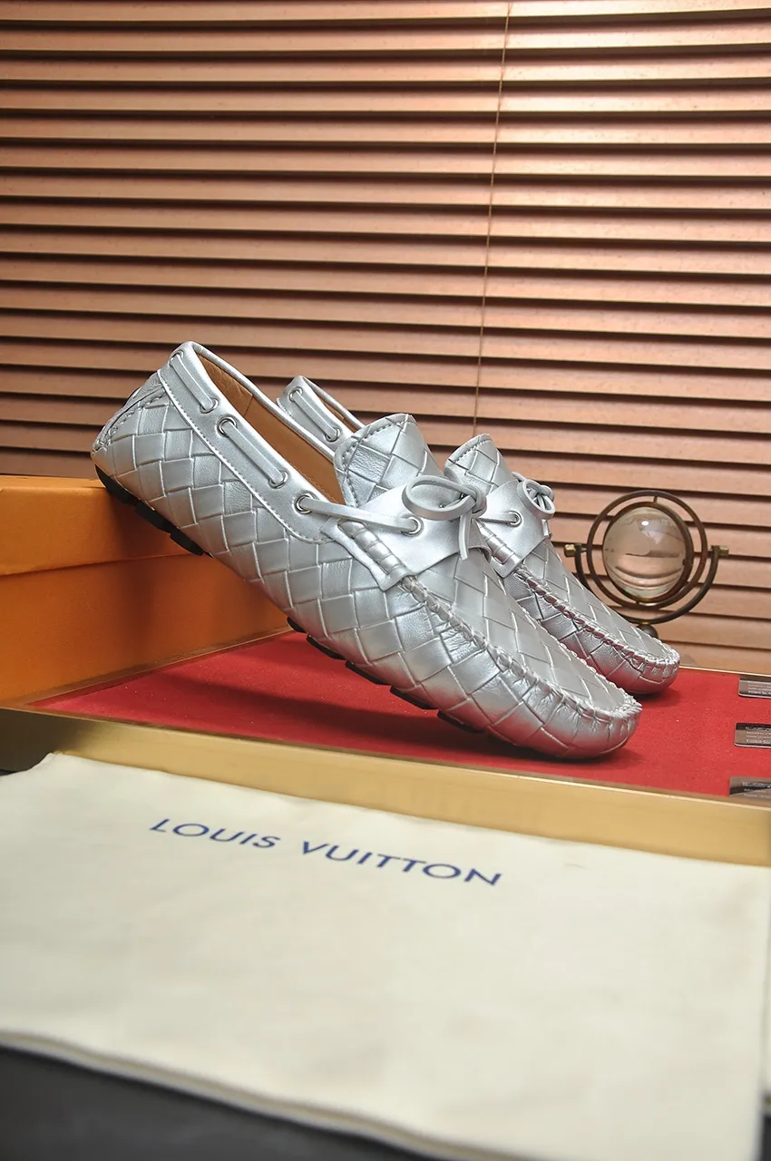 Men's Men's Shoes💰420💶【GUCCI】 (High-end Niuli) New 🍀Gucci*——Gucci Doudou Shoes! Made of imported original cowhide, the inner top layer is comfortable cowhide lining! Original wear-resistant rubber outsole! High quality products! Code number 38-44!